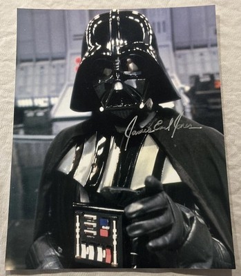 JAMES EARL JONES AUTOGRAPHED STAR WARS DARTH VADER 8X10 PHOTO | eBay