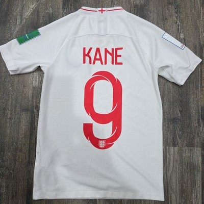 2018 Nike England Home Soccer Jersey Harry Kane Kids M World Cup