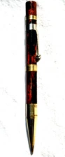 Unmarked Personalized Wood-Grain Working Pencil-Missing Clip-PARTS/REPAIR ONLY!