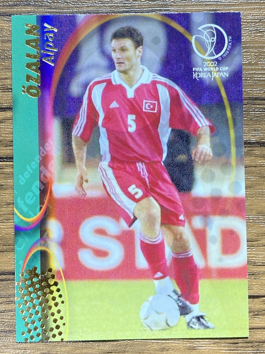 Panini 2002 World Cup Card No.132 Alpay Ozalan Turkey Japanese
