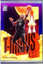 2021-22 Donruss Optic Kyrie Irving #14 Nets T Minus 3...2...1 Purple
