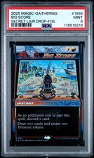 Big Score FOIL - Arcade Racers Secret Lair - MTG Karte - PSA 9 Mint