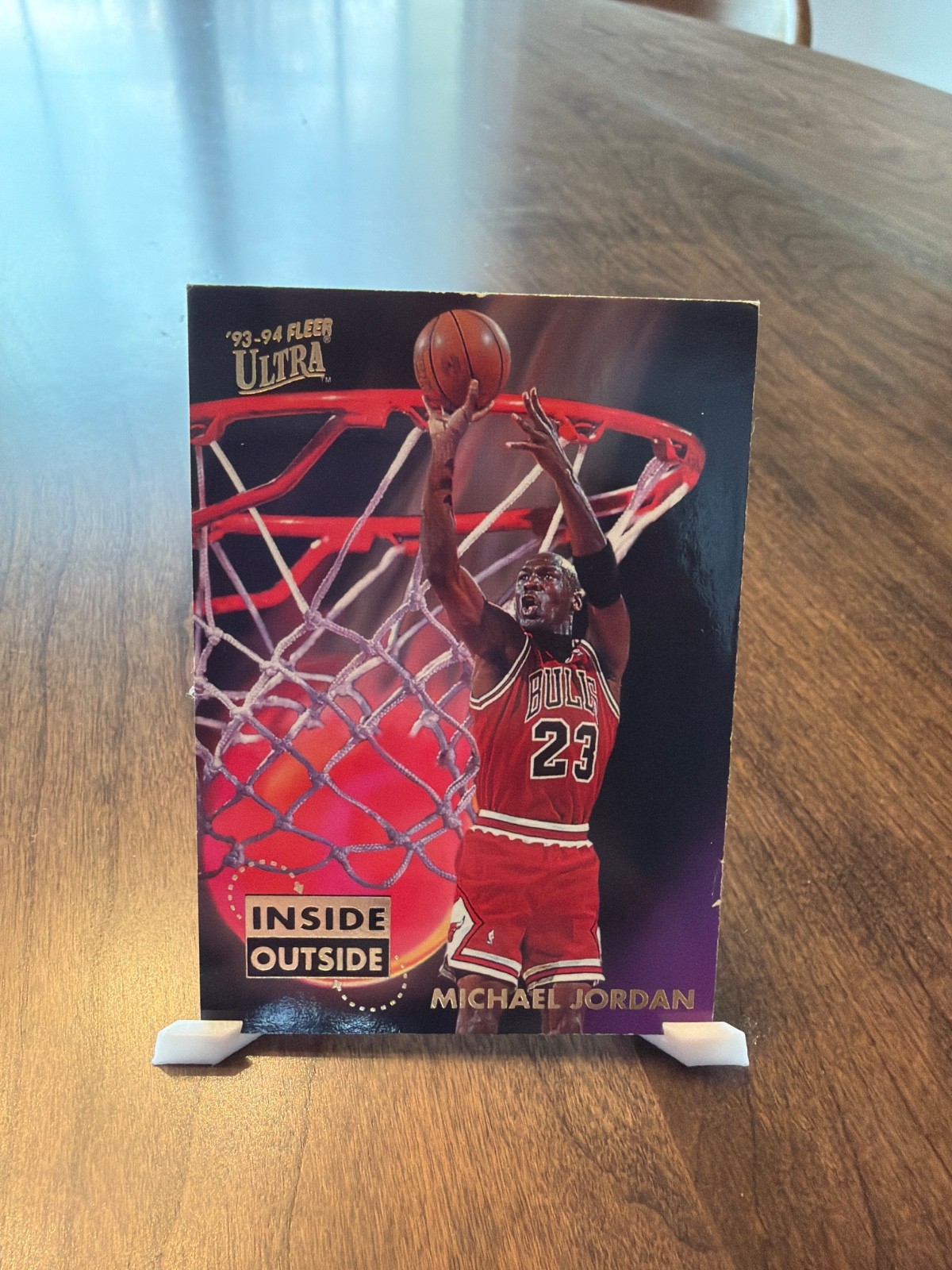 1993-94 Fleer Ultra - Inside Outside Michael Jordan #4