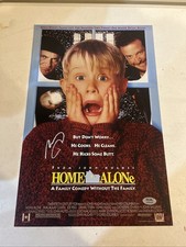 MACAULAY CULKIN SIGNED AUTOGRAPH HOME ALONE 11x17 MOVIE POSTER PSA COA CHRISTMAS