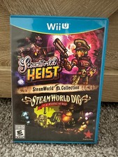 SteamWorld Heist Dig Collection (Nintendo Wii U, 2016) CIB