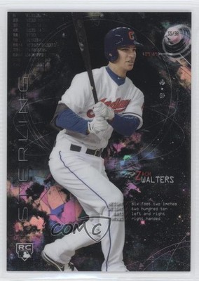2014 Bowman Sterling Black Atomic Refractor 7/10 Zach Walters #44 Rookie RC 0m8