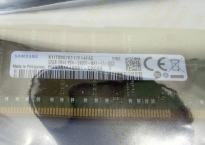 Samsung 32GB 2Rx4 PC4-2400T DDR4 SDRAM ECC REG Server Memory