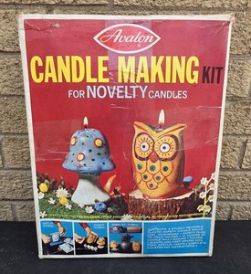 VTG Avalon Novelty Candle Making Kit 70's Retro vintage 