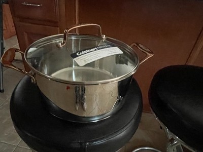 NEW CUISINART 6 QUART STOCKPOT W/ COVER Chef's Classic Stainless Cookware 774-24