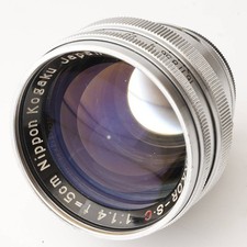 Nikon Nippon Kogaku Nikkor-S C 50mm F1.4 S Mount