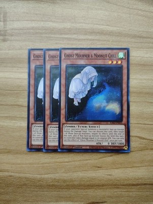 Yu-Gi-Oh -  Ghost Mourner & Moonlit Chill 3X - Super Rare / Holo - RA02-EN015