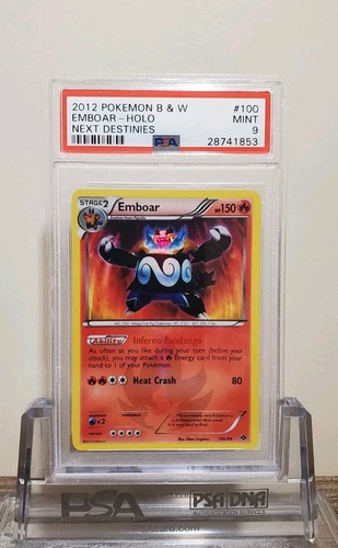 Emboar graded PSA 9 for sale on eBay