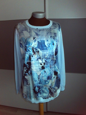 lulu.com Damen Blusenshirt/Shirt/Langarmshirt Gr.44+leicht+kaum getagen