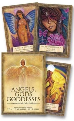 Angels, Gods, Goddesses by Toni Carmine Salerno (English) Cards Book