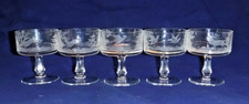 Set Of 5 Rowland Ward Liqueur Glasses ~ British Game ~ Excellent