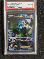 Pokémon TCG Tornadus EX Team Plasma 114/116 Plasma Freeze Holo Card Psa 6