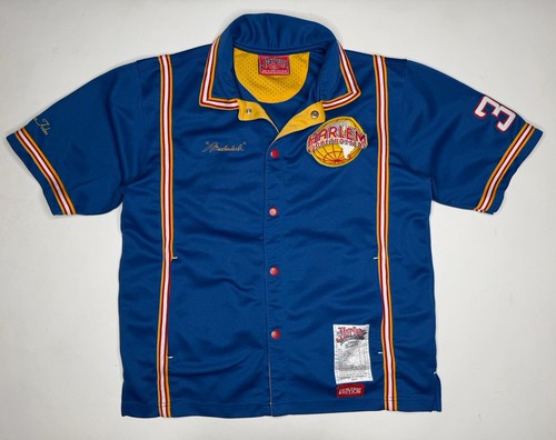 Platinum Fubu Harlem Globetrotters Limited Edition Shooting Shirt Meadowlark YL