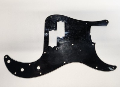 Fender Precision Bass Pickguard Black Original 1970's PBass FreeShip Made In USA
