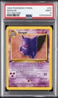1999 POKEMON FOSSIL 1ST EDITION #20 GENGAR PSA 9