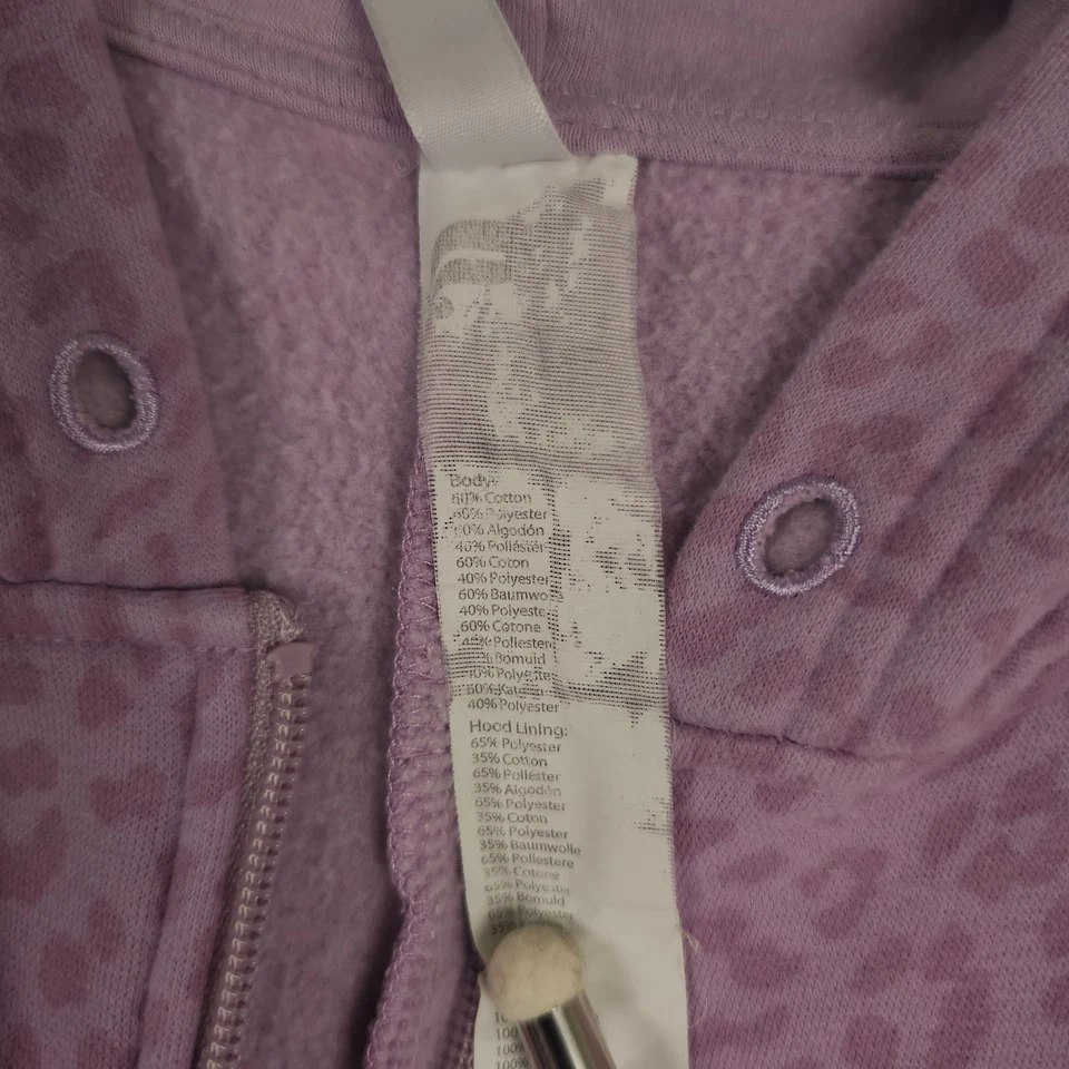 Mono Fabletics One Piece Pequeño Púrpura Leopardo Forever Polar Con Capucha Salón Foto 4 de 4