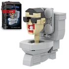 Skibidi Toilet Man vs Monitor Building Blocks Set for Kids & Adults