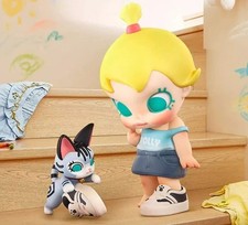 POP MART Baby Molly & Baby Tabby Series Figures Blind Box 2.76-3.54inches