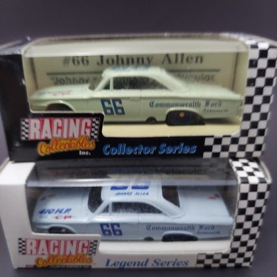 1991 RCCA 1/64 #66 Johnny Allen Ford Galaxie Collector & Legend Series Lot Of 2