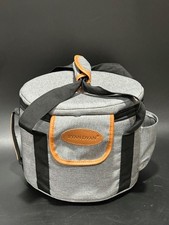 Ryan Dvan Frosted Crystal Singing Bowl 8" Protective Bag, Carrying Case, Rod