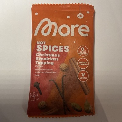 More Not Spices Christmas Breakfast Topping NEU Exklusiv Aus Dem Adventskalender