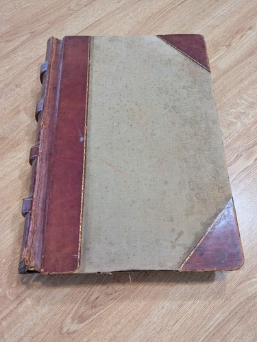 Antique 1900s Ledger Old West Printing Co. 