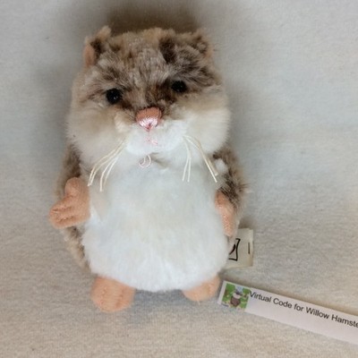 GANZ Webkinz Mazin' Hamster 4'' WILLOW with NEW code WE000772