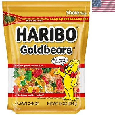 Delightful Goldbears Gummy Candy, 10 oz Resealable Bag - A Family Favorite