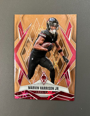2025 Panini Phoenix Marvin Harrison Jr. Bronze Winter /50 #150