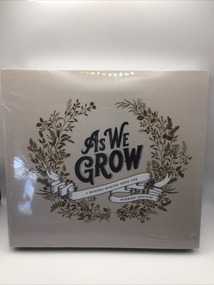 As We Grow : A Modern Memory Book for Married Couples by Korie Herold (2019,...