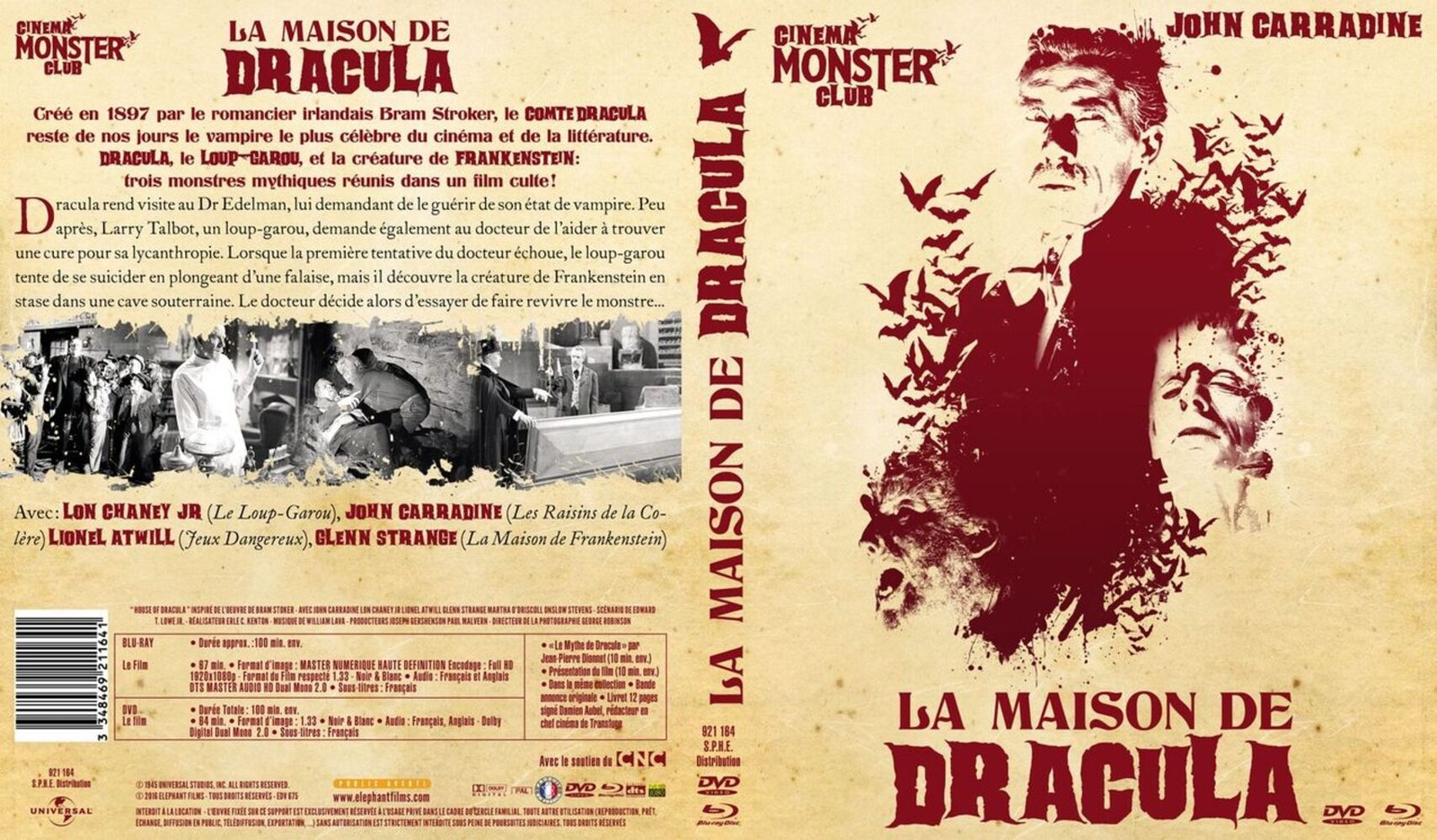 The House Of Dracula - DVD | New