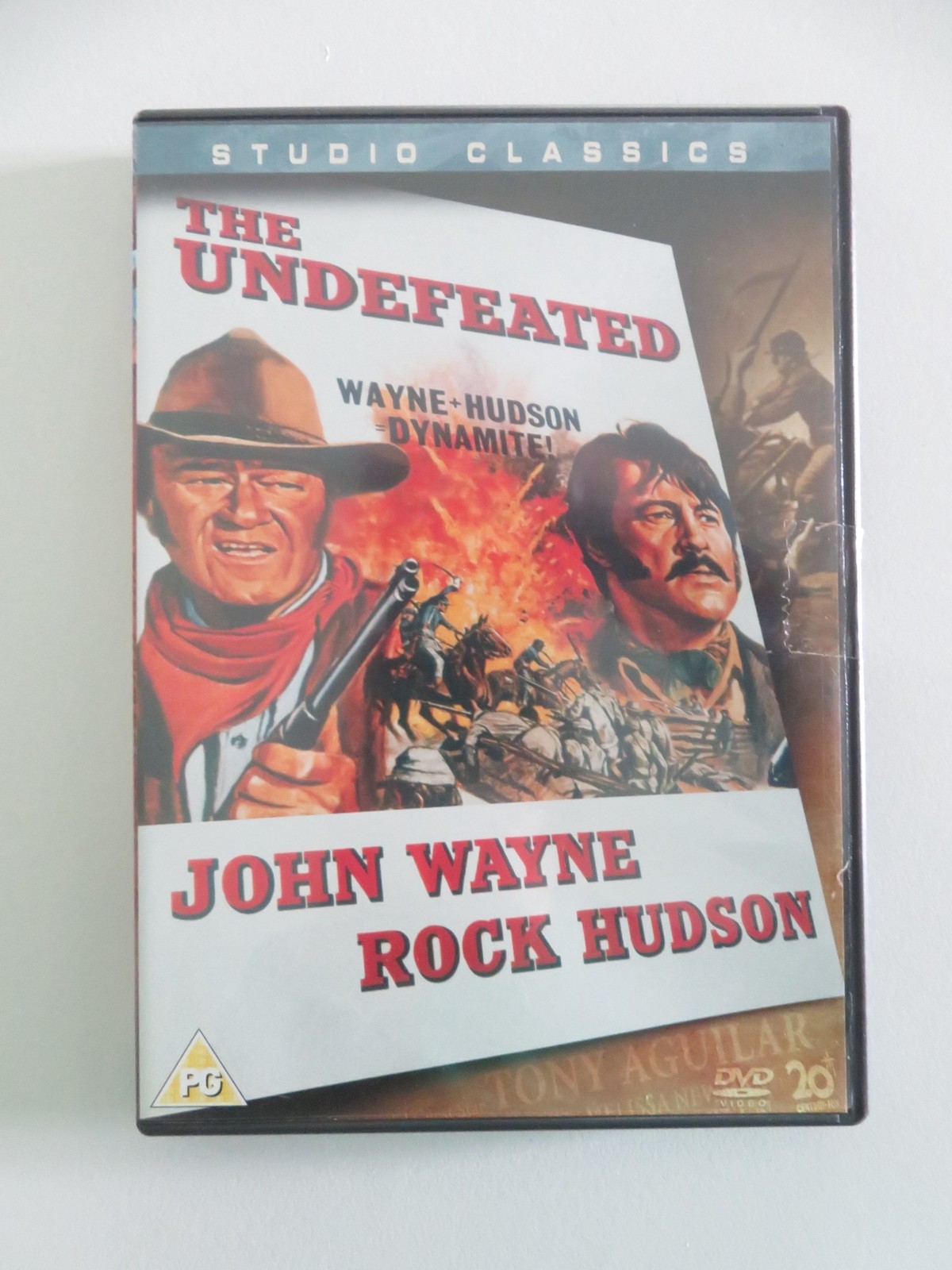 THE UNDEFEATED (DVD) JOHN WAYNE ROCK HUDSON 1969 REGION 2