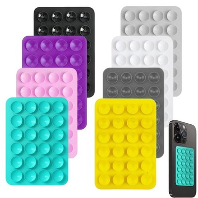 8 Pezzi Supporto Smartphone Auto, Silicone Porta Cellulare Auto, Supporto per Cellulare Vivavoce Antiscivolo, Multiuso per Telefoni Cellulari Selfies Video