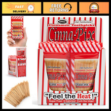 Old Fashioned Cinnamon Toothpicks - 24 Count, Natural Flavor, Perfect for Fresh
