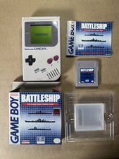 Original Nintendo Gameboy DMG-01 Handheld System Bundle - Includes Battleship