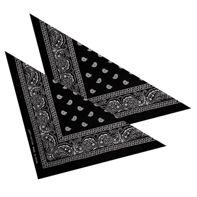 SOSACHEN 2er Set Niki-Halstuch Bandana Halstuch – Kopftuch, Haarband, Gesichtstuch oder