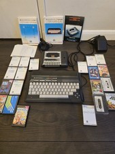 Commodore Plus/4 Computer Bundle + 1531 Datasette, PSU, Manuals & Games –...