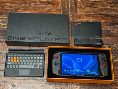 ONEXPLAYER I7-1165G7 16GB 1TB Handheld Windows Gaming PC Console + Case