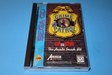 CRIME PATROL FOR SEGA CD IN ORIGINAL CASE & TESTED *PLEASE READ*