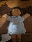 1978 Cabbage Patch Kids  Brown Hair Brown Eyes Dimples 1 Tooth