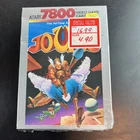 Joust  Atari 2600/7800 Cartridge w/ Shrink wrap, Damaged box