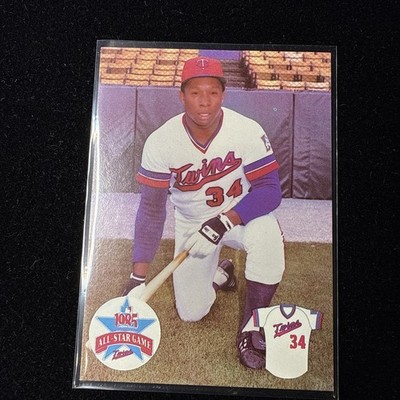 Kirby Puckett 1985 All Star Game Rookie Card  Mint rare card!!!