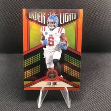 2023 Panini Legacy Zach Evans Under the Lights #UL-ZEV ORANGE Parallel /149