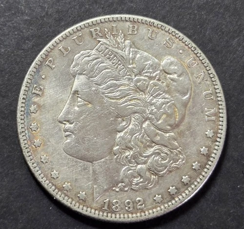 1892-S Morgan Dollar, XF , Cleaned