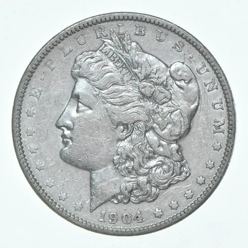 XF 1904 (P) Morgan Silver Dollar (1 coin) *7915