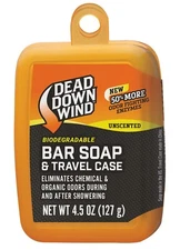 Dead Down Wind 12002 Bar Soap Odor Eliminator Unscented Scent 4.5 oz